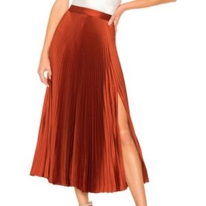 A.L.C. Bobby Skirt in Terracota SZ 2
